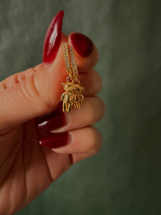 Teddy Bear Earrings